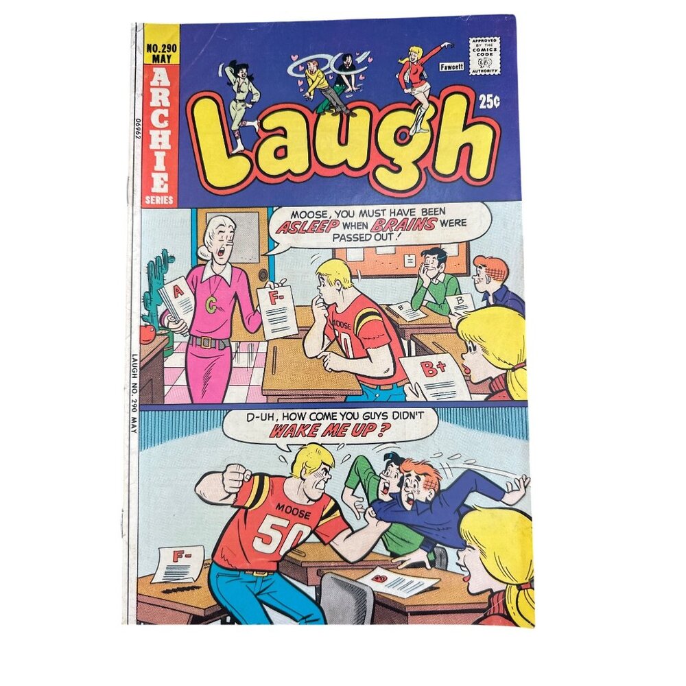 Archie Laugh Comics #290 May 1975 Vintage Series Comic Book Bagged Boarded